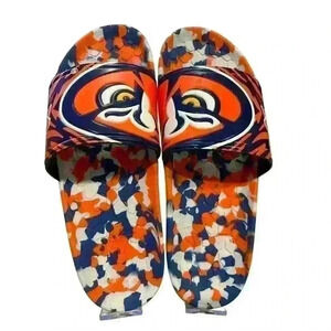 Auburn Tigers Hype Slyder Slide Sandals - Navy/Orange